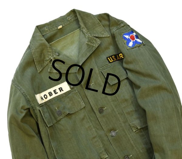 画像3: 40's〜【ビンテージ】【米軍実物】【Ｍ-43】ＨＢＴジャケット【HOBER】【カバーオール】【サイズ 36R】  (3)