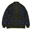 画像4: 【TOPSHOP】【ニットカーディガン】ヒョウ柄 ニットガウン US8【レディース古着】  (4)