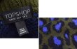 画像2: 【TOPSHOP】【ニットカーディガン】ヒョウ柄 ニットガウン US8【レディース古着】  (2)