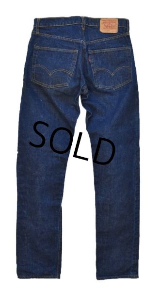 画像6: ワンウォッシュ程度!!【濃紺】【ビンテージ】【LEVI'S】【リーバイス】【505】シングルステッチ【66前期】【33x36】  (6)