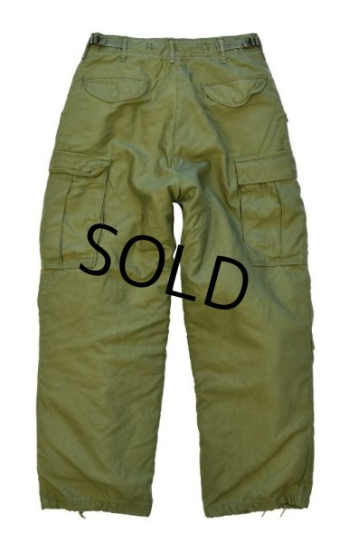 画像4: ライナー付き!!【70's】【米軍実物】【ビンテージ】【U.S.ARMY】【M-65】【フィールドパンツ】カーゴパンツ【S-R】  (4)