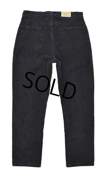 画像4: 【USA製】【L.L.bean】LLビーン【黒】【チェック裏地付き】【デニムパンツ】【33×30】  (4)