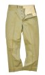画像2: 【50's】【デッドストック?】【ビンテージ】【Burlington】アーミークロス【チノパンツ】【チノパン】【W３３程度】  (2)