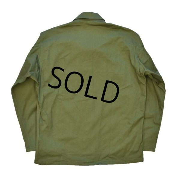画像3: デッドストック【60's】【米軍実物】U.S.ARMY【ビンテージ】og107【ユーティリティシャツ】【平ボタン】【サイズM】  (3)