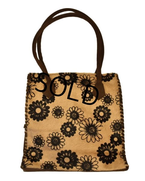 画像3: 程度良好【イタリー製】【チェッコーニ・ピエロ】【CECCONI PIERO】ハラコ×レザー【ハンドバッグ】【ショルダーバッグ】  (3)