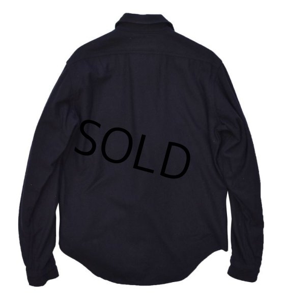 画像3: 70's 【ビンテージ】米軍実物 U.S.NAVY【CPOシャツ】  (3)