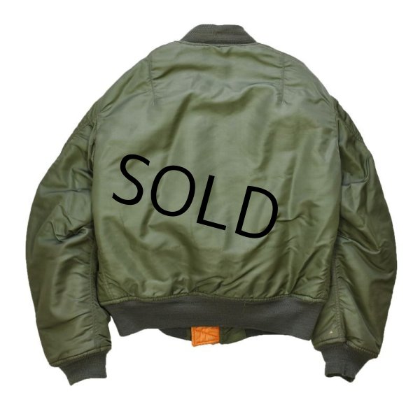 画像4: 60's【ビンテージ】【米軍実物】USAF 【MA-1】【アルファ製造】【8279D】 【USAF】【サイズＭ】  (4)