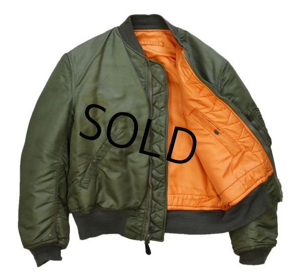 画像5: 60's【ビンテージ】【米軍実物】USAF 【MA-1】【アルファ製造】【8279D】 【USAF】【サイズＭ】  (5)