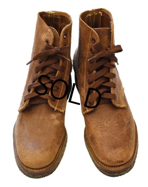 画像4: 【40’s】 デッドストック【WWII】U.S.NAVY【M-43】【TYPE III】【サービスシューズ】【タイプIII】【JOS.M.HERMAN SHOE CO.】【ブーツ】【6 1/2 W】【24.5cm程度】  (4)