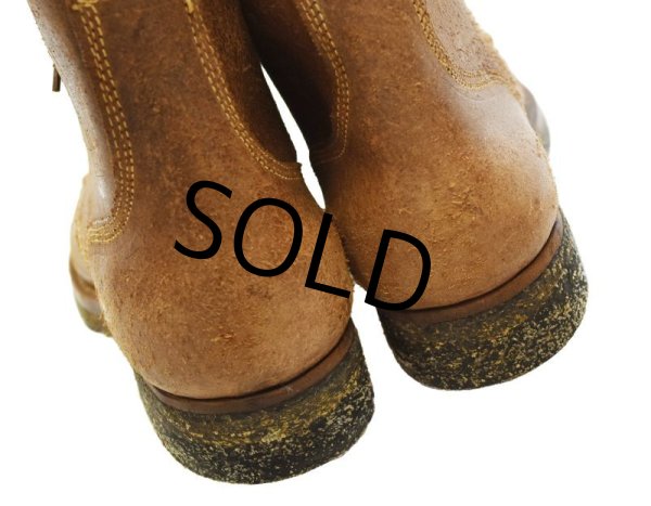 画像3: 【40’s】 デッドストック【WWII】U.S.NAVY【M-43】【TYPE III】【サービスシューズ】【タイプIII】【JOS.M.HERMAN SHOE CO.】【ブーツ】【6 1/2 W】【24.5cm程度】  (3)