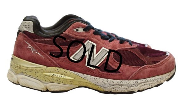 画像3: USA製【ニューバランス】new balance【990】エンジ【M990BU3】【9D】【27cm程度】  (3)