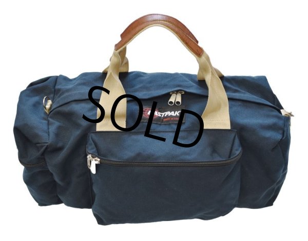 画像6: 【90's】USA製【ビンテージ】【EASTPAK】イーストパック 【紺】【ボストンバッグ】  (6)