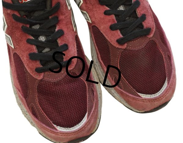 画像5: USA製【ニューバランス】new balance【990】エンジ【M990BU3】【9D】【27cm程度】  (5)