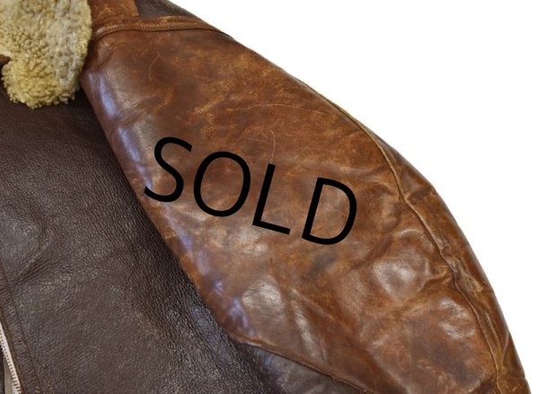 画像5: 【40's】【ビンテージ】【米軍実物】【USAAF】【B-3】エアロレザー【ボマージャケット】【ムートンジャケット】【40R】  (5)