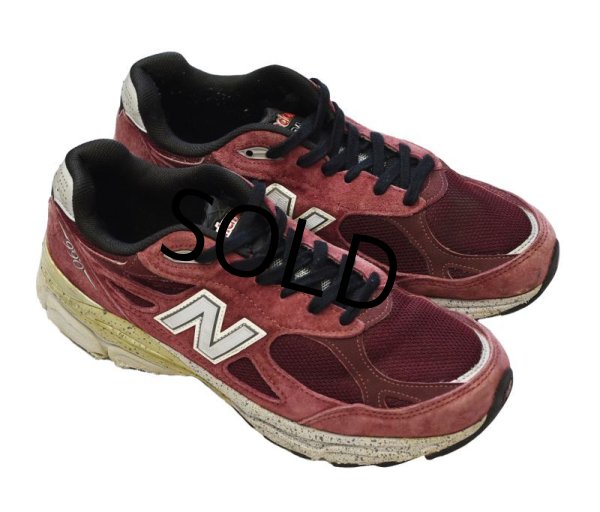 画像8: USA製【ニューバランス】new balance【990】エンジ【M990BU3】【9D】【27cm程度】  (8)