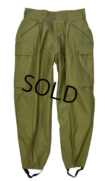画像2: 【デッドストック】ビンテージ【40's】WW2【米軍実物】【U.S.ARMY】山岳部隊【マウンテントラウザーズ】【マウンテンパンツ】【W34】  (2)