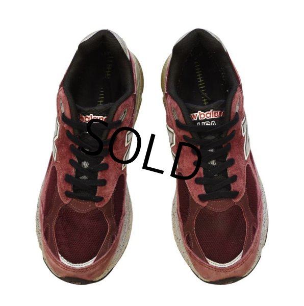 画像7: USA製【ニューバランス】new balance【990】エンジ【M990BU3】【9D】【27cm程度】  (7)