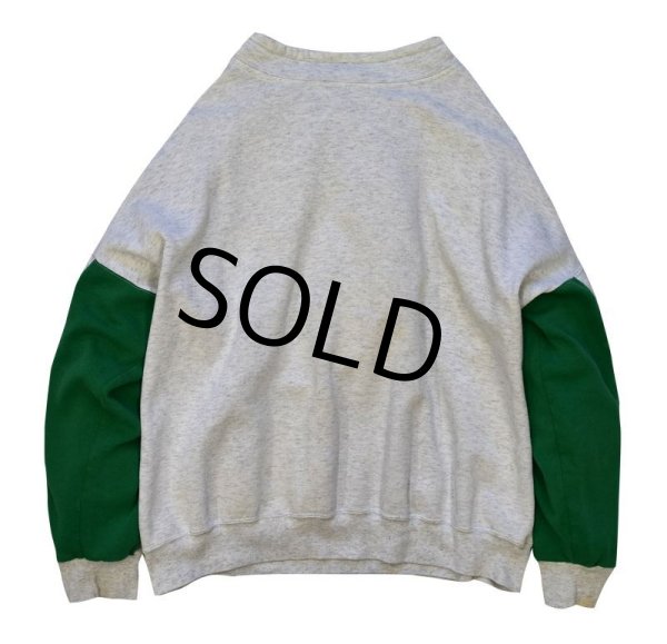画像5: 90's【USA製】【ビンテージ 】【NUTMEG】フィラデルフィア・イーグルス【グレー×緑】 【スウェット】【サイズXL】  (5)