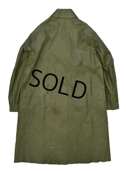 画像4: 50's【U.S.army】【米軍実物】ゴム引き【レインコート】【サイズＳ】  (4)