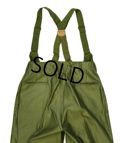 画像6: 【デッドストック】40's【米軍実物】【M-43】サスペンダー付き【フィールドトラウザーズ】【カーゴパンツ】【34ｘ34】  (6)
