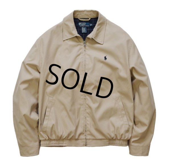 画像4: 【ラルフローレン】【ベージュ】【ブルゾン】スウィングトップ【サイズM】  (4)