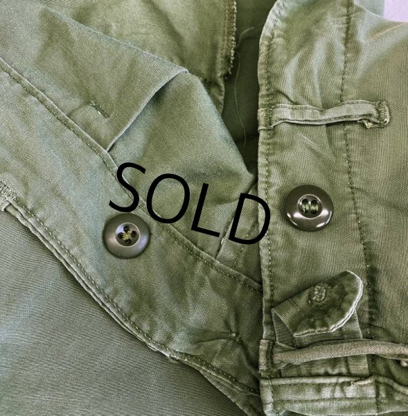 画像7: 【60's】【米軍実物】【ビンテージ】 【U.S.ARMY】【ノンリップ】【1st】【初期型】【ジャングルファティーグパンツ】【M-R】  (7)