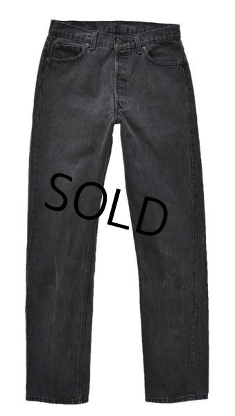 画像2: 【ビンテージ】【USA製】【LEVI'S】【リーバイス】【501】黒【ブラックデニム】【30×34】  (2)