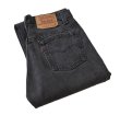 画像1: 【ビンテージ】【USA製】【LEVI'S】【リーバイス】【501】黒【ブラックデニム】【30×34】  (1)