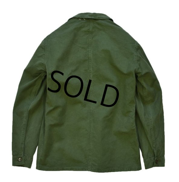 画像3: 60's【ビンテージ】【フランス軍】【フレンチアーミー】【カバーオールジャケット】【サイズＬ】  (3)