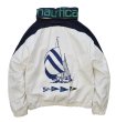 画像6: 【ビンテージ】【nautica】【ノーティカ】【白×紺】【ヨット】ジップアップ【コットンジャケット】【サイズＭ】  (6)