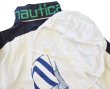 画像4: 【ビンテージ】【nautica】【ノーティカ】【白×紺】【ヨット】ジップアップ【コットンジャケット】【サイズＭ】  (4)