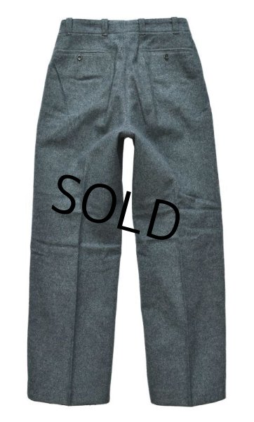 画像5: 【ビンテージ】【スイス軍】【サイドライン】【ウールトラウザーズ】【ウールパンツ】【フィールドトラウザーズ】【W30程度】  (5)