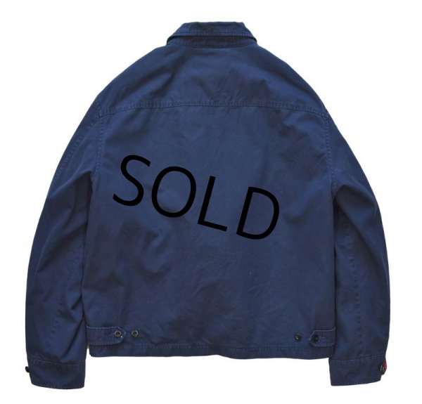 画像3: 【ラルフローレン】【紺】【チェック裏地】【ブルゾン】スウィングトップ【サイズＸＬ】  (3)