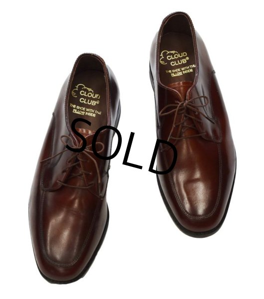 画像5: 【デッドストック】【USA製】【ビンテージ】【CLOUD CLUB】ブラウン【Uチップ】【26〜26.5cm程度】  (5)