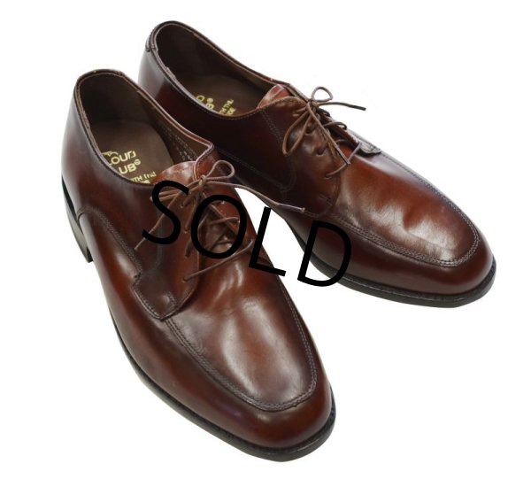 画像6: 【デッドストック】【USA製】【ビンテージ】【CLOUD CLUB】ブラウン【Uチップ】【26〜26.5cm程度】  (6)