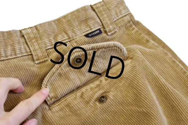 画像4: 【DOCKERS】ドッカーズ【ベージュ】【２タック】ルーズフィット【コーデュロイパンツ】【34ｘ30】  (4)