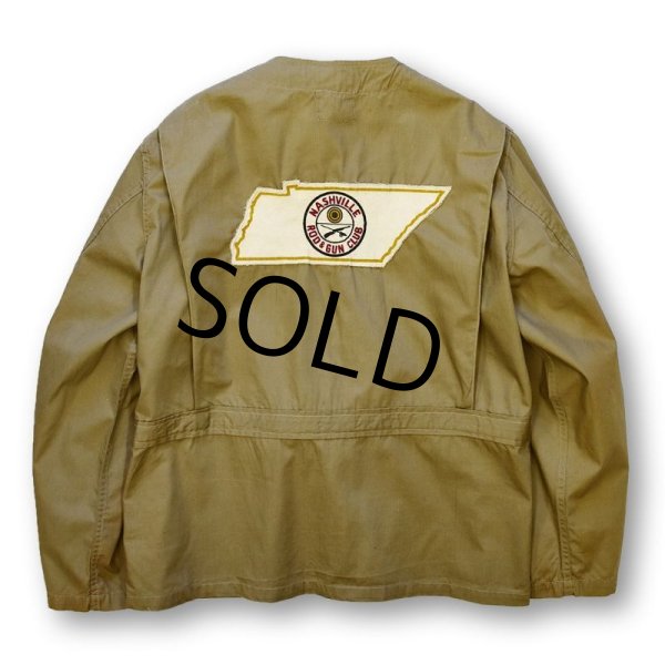 画像4: 【ビンテージ】【Drybak×Gokey】【ドライバック×ゴーキー】【ベージュ】【NASHVILLE ROD&GUNCLIB】【ハンティングジャケット】  (4)