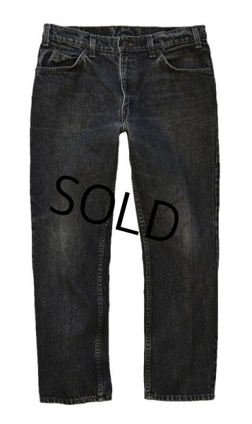 画像2: 【ビンテージ】【USA製】【LEVI'S】【リーバイス506】【506】HUSKY【黒】【ブラックデニム】【34×28 1/2】  (2)