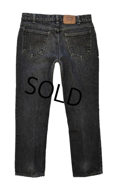 画像4: 【ビンテージ】【USA製】【LEVI'S】【リーバイス506】【506】HUSKY【黒】【ブラックデニム】【34×28 1/2】  (4)