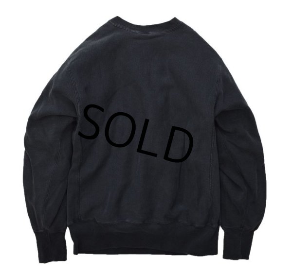 画像3: 【USA製】【90's】【ビンテージ】【チャンピオン】【リバースウィーブ】黒無地【スウェット】【サイズXL】  (3)