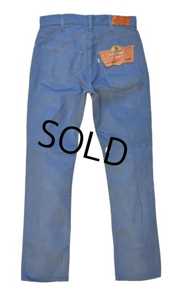 画像4: 【デッドストック】 【USA製】【LEVI'S】【リーバイス】【519】【サックスブルー・水色】【コーデュロイパンツ】【32X32】  (4)