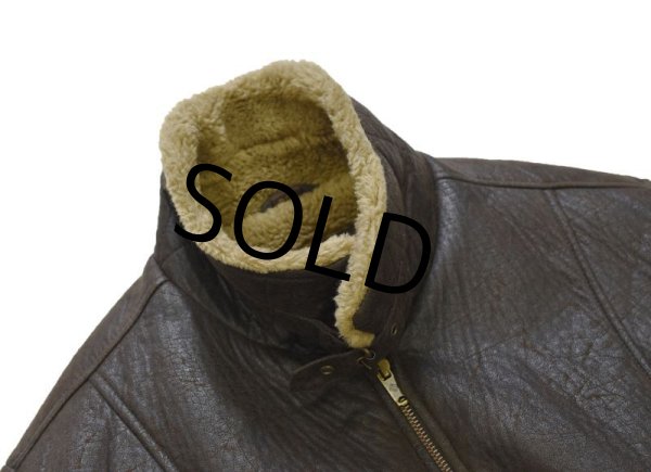 画像5: 【ビンテージ】【コロンビア】【ボマージャケット】ムートンジャケット【ムートンコート】【サイズXL】  (5)