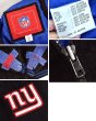 画像3: 【ビンテージ】【NFL】【NY.GIANTS】【黒×紫】【キルティング裏地】【スエードスタジャン】【サイズＸＬ】  (3)