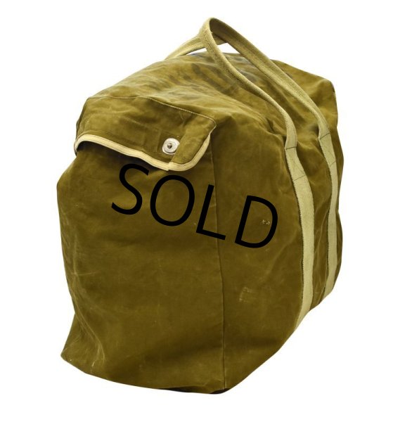 画像10: 〜40's【WW2】【ビンテージ】【米軍実物】【U.S.NAVY】ステンシル入り【パラシュートバッグ】【キットバッグ】  (10)