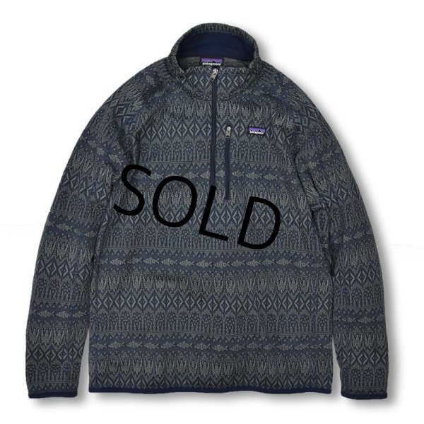 画像1: 未使用品!!【パタゴニア】patagonia  ベターセーター 1/4ジップ【FALCONER LEGEND NEW NAVY】【サイズＬ】  (1)