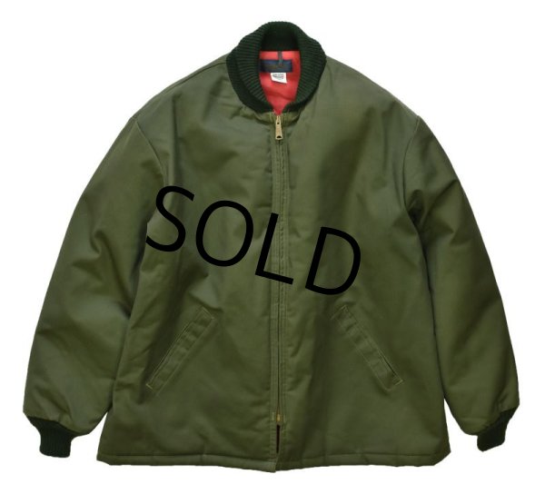 画像4: 大きいサイズ!! 80's【ビンテージ】USA製【OSHKOSH】【オシュコシュ】【中綿入り】【ファラオジャケット】ワークブルゾン【US50】XXL  (4)