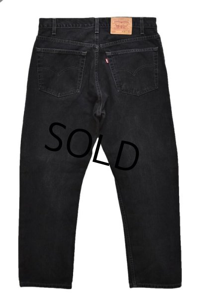 画像4: 【ビンテージ】【USA製】【LEVI'S】【リーバイス】505【505】黒【ブラックデニム】【38X30】  (4)