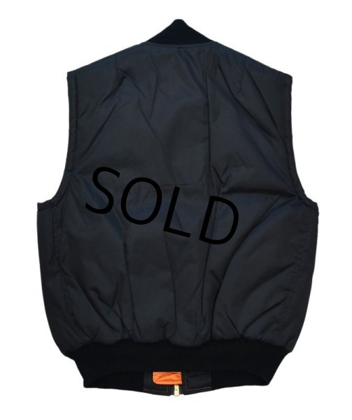 画像3: 80'S【新品未使用】【ビンテージ】 【MA-1】【リバーシブル】【ベスト】【サイズS】   (3)