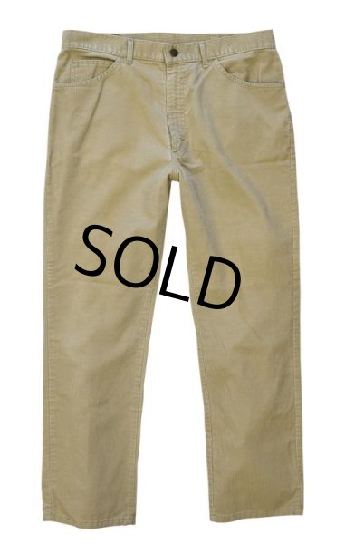 画像2: USA製【ビンテージ】【リー】【LEE】【ベージュ】【コーデュロイパンツ】【36x30】  (2)