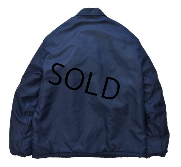 画像3: 80's【ビンテージ】【OWENS-BROCKWAY CLARION,PA】【ボア裏地付き】【紺】【コーチジャケット】  (3)